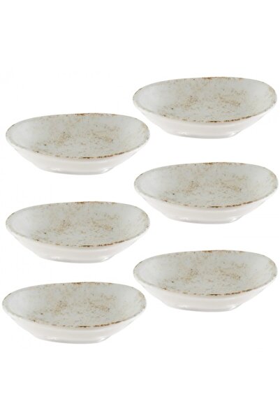 Bonna Set 6 boluri portelan Nacrous Matt 8x8,5cm