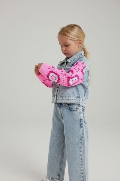 RONYPONY Girl's 2-Piece Denim Suit