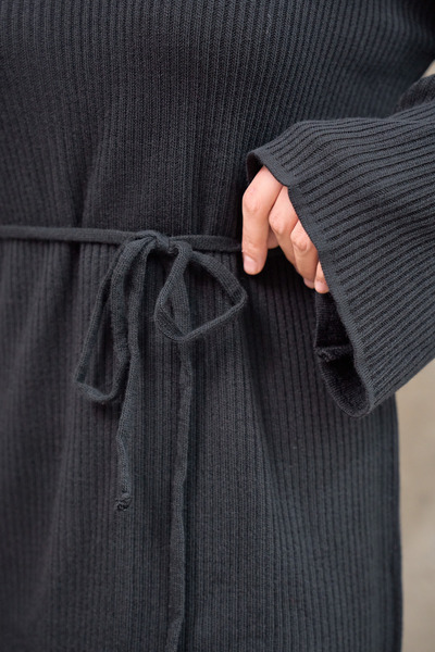 KÜÇÜĞÜM BUTİK Black Knitwear Dress