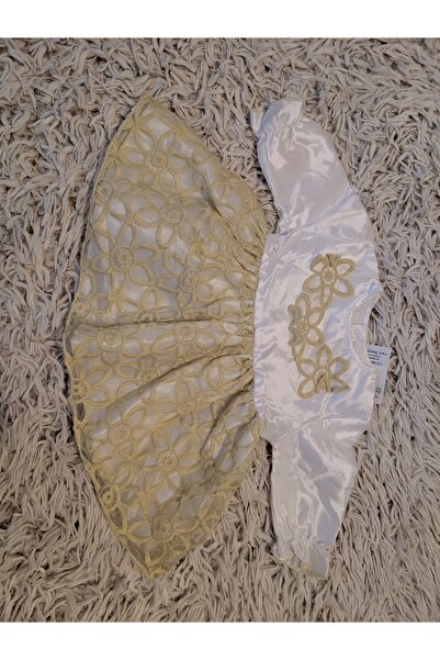 Handmade Minis Boutique Handmade Minis Boutique baptism dress, with coat and hat