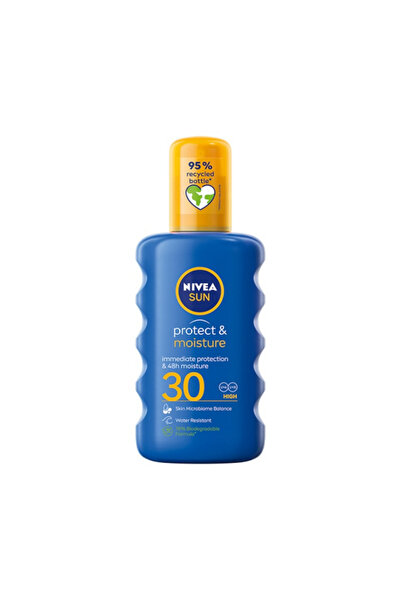 NIVEA Spray de protecție solară și hidratare FPS 30 200 ml
