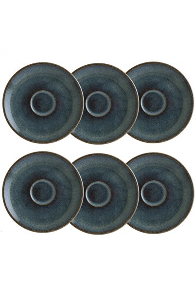 Bonna Set 6 farfurioare 12cm suport ceasca cafea Sphire Ocean portelan