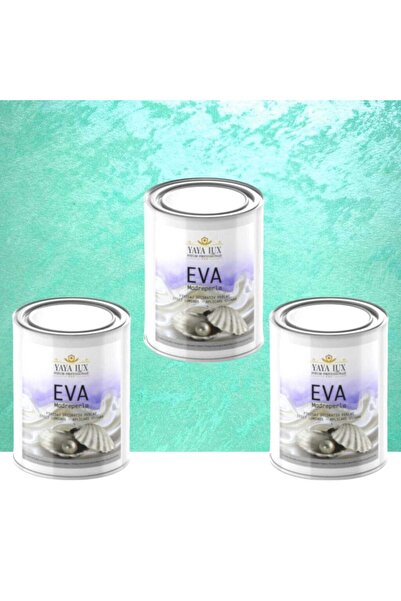 YaYa Color Pachet Promoțional 1.5L, Vopsea Decorativă de Lux – Eva Madreperla...