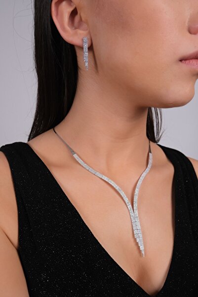 NİSERAJEWELLERY Klasik Su Yolu 14 Ayar Set