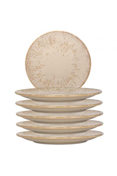 Bonna Set 6 farfurii Snell Sand portelan 21cm