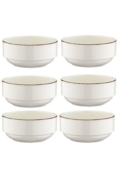 Bonna Set 6 boluri stocabile Retro 12cm 350ml portelan