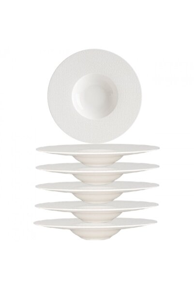 Bonna Set 6 farfurii din portelan gourmet PATCH 30cm,220ml (PAT NEA 30CK1)