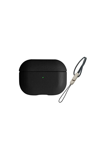 AL - KAR TİCARET Airpods 3 (3rd generation) 405 leather case - black