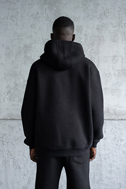 Machinist Men's Red Fox Hoodie Black