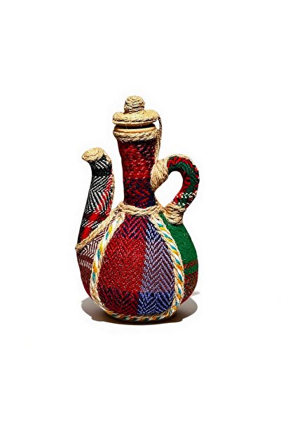 MAZPRO جرة فخار ملبس 16X14CM