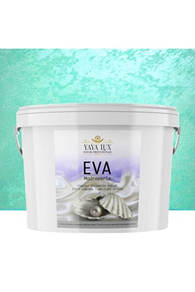 YaYa Color Vopsea decorativa de Lux, Eva Madreperla cu Fulgi de Sticla, Verde...