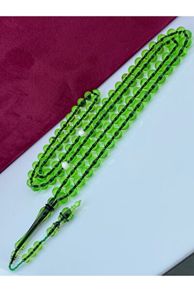 Tesbih Store سبحة صلاة 99 حبة من العنبر المسحوق (9 مم)