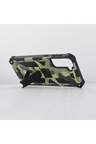 OEM Samsung Galaxy S21 Plus 5G Case, Polyurethane, Camo Lime
