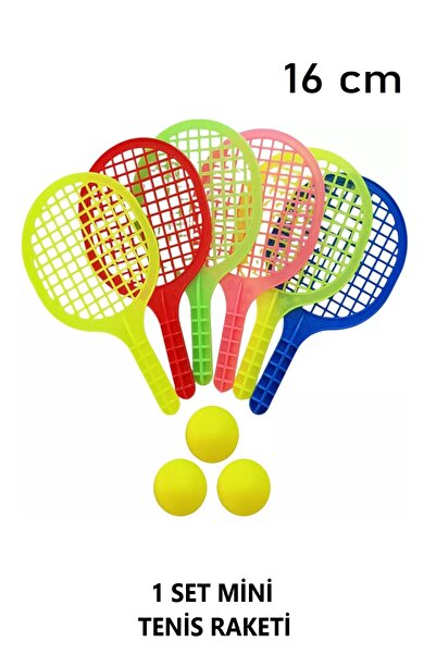Hyd Oyuncak Mini Tenis Raketi Oyuncak 1 Set Karne Hediyesi Okul Öncesi Hediyelik Mini Raket