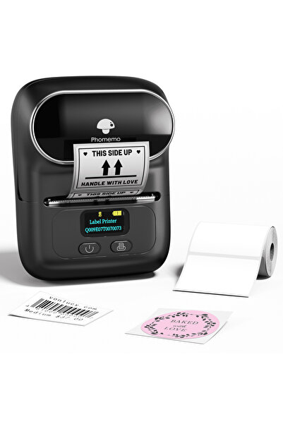 Phomemo M110 Label Maker Machine Portable Thermal Bluetooth Label Printer