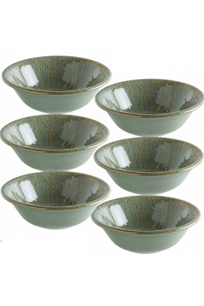 Bonna Set 6 boluri Snell Sage 16cm 400ml din portelan