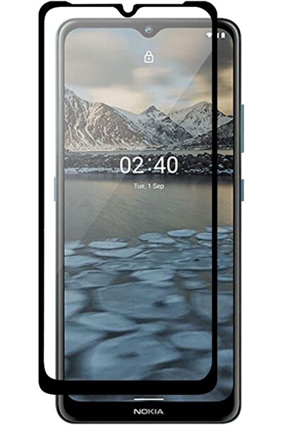 Generic 11D Full-Cover Tempered Glass Screen Protector with Full Adhesive for Nokia C20 -