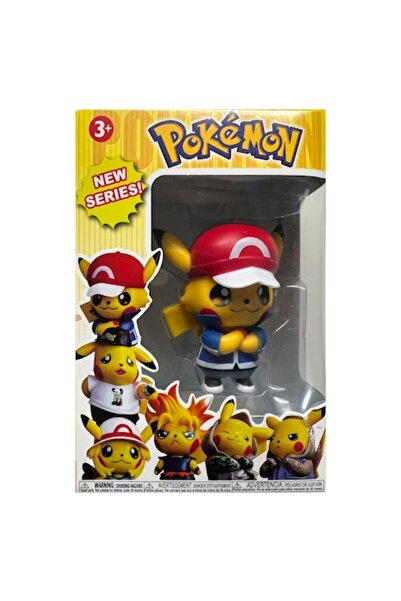 OEM Set 6 Figurine Pokemon Pikachu, POP de colectie, 10 cm