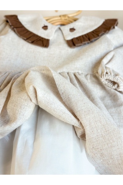 Alvadonna Peter Pan collar Chain Girl's Dress