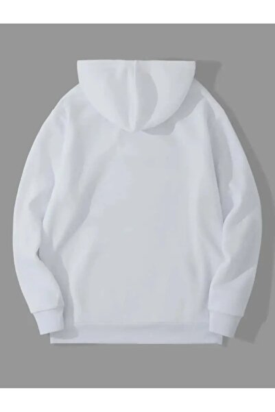 Massgai Unisex Bugs Bunny Printed Design Hooded Oversized Sweatshirt Hoodie