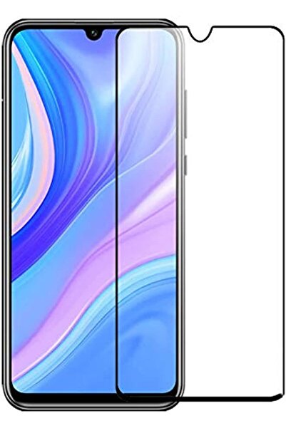 Generic Tempered glass screen protector for Huawei Y8p full adhesive - black frame (1 pack)