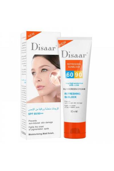 DESAR Transparent Sunscreen Cream SPF 90 - 80ml
