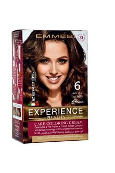 Beauty Experience مجموعة صبغة الشعر الإيطالية الدائمة زيرو 35 - درجة 6 أشقر داكن