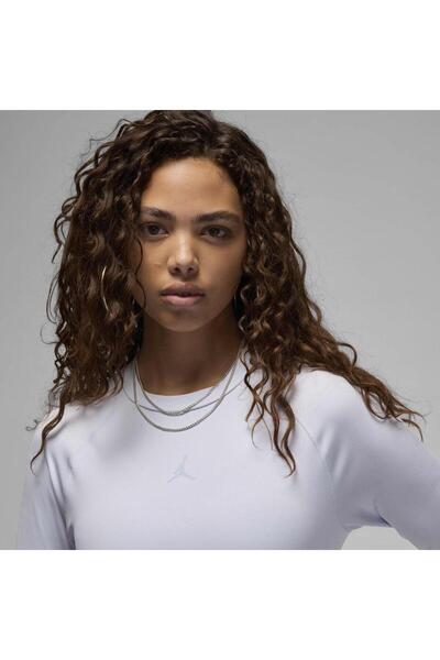 Nike Dri-Fit Jordan Sport Bodycon Training Long-Sleeve Women's T-Shirt Sprint Sport