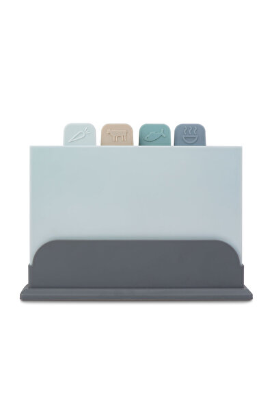 Bewello Cutting board set - plastic - 29 x 22.3 cm - 4 pcs/pack