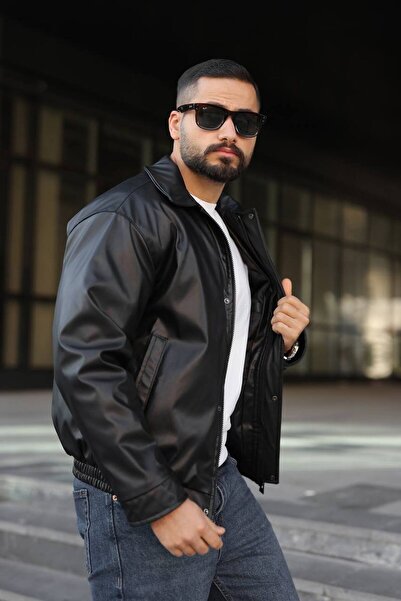 BASEL.CO Old Money Culture Oversized Quilted Thick Leather Jacket