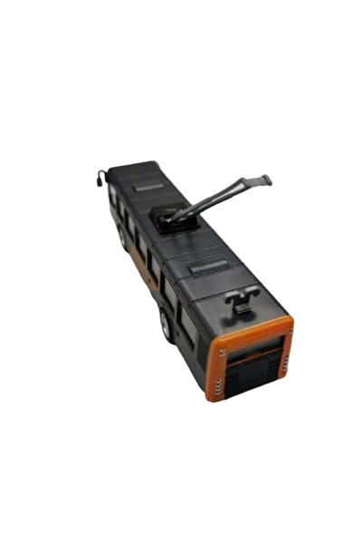 OEM Metal trolleybus 17 cm, lights and sounds, opening doors and foldable pantograph