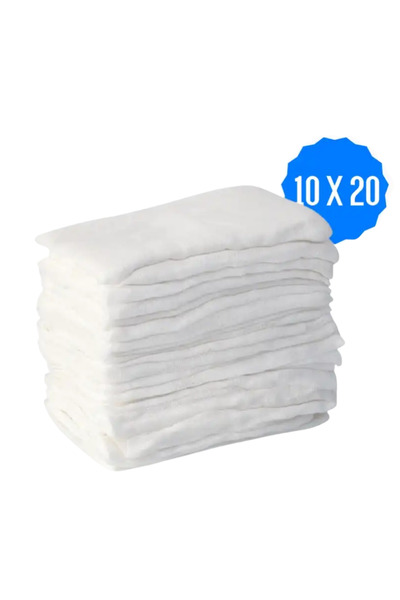 TEKSOMED Pamuklu Ped 10cm x 20cm Nonsteril 120'Li Paket