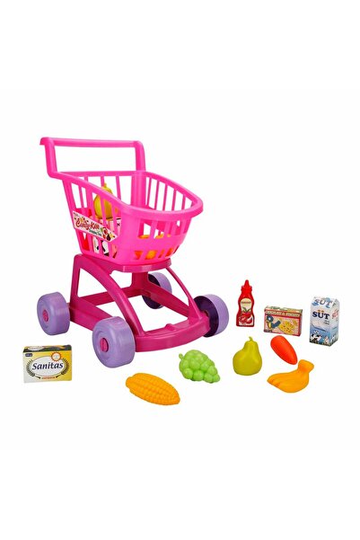Fen Oyuncak عربة تسوق - وردي غامق