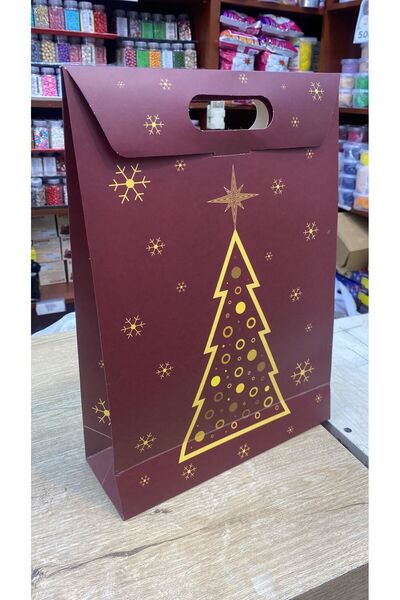 demontecraft yılbaşı hediye paketi zarf çanta 2 adet 35x25x9