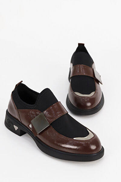 Mamito Ayakkabı Int 4065 Stretch Detailed Low Sole Oafer