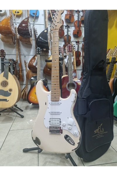 LEA Hss Elektro Gitar (soft case kılıf dahil)