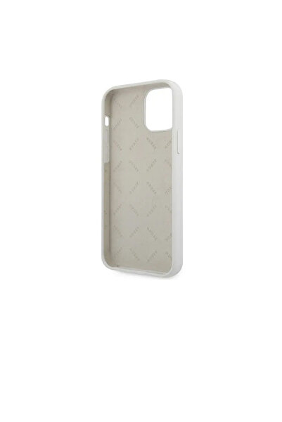 Guess iPhone 12/12 Pro 6.1 Silicone Vintage Cream