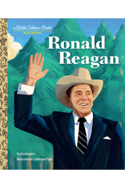 Golden Books Pub Co Inc Ronald Reagan: O mică biografie de carte de aur