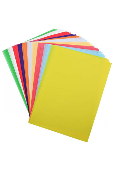 EKKONG Set 40 coli de hartie colorata EKKONG, 21 x 14.8 cm, multicolor