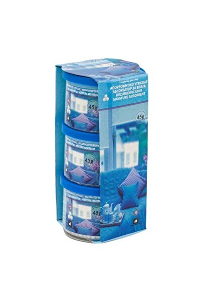 OEM Set of 3 Passive Dehumidifiers 45 g – White/Blue