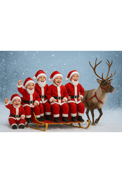Parti Selesi Boy's Santa Claus Outfit Christmas