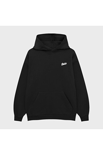 TRAGEDY سويت شيرت بقلنسوة للجنسين STD مطبوع 3 Thread Ş مبطن بالصوف