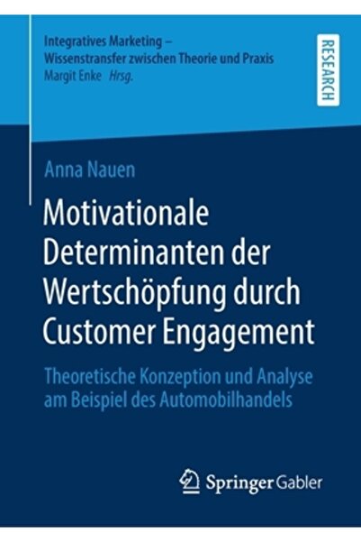 Springer Gabler Motivationale Determinanten Der Wertsch