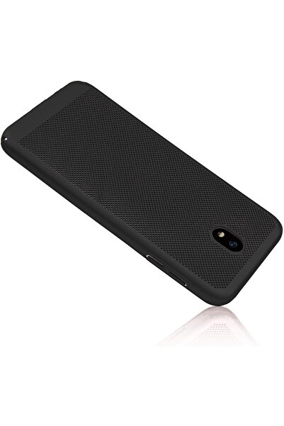 Generic Samsung Galaxy J5 Pro Perforated Heat-Dissipating Protective Case - Black, TPU