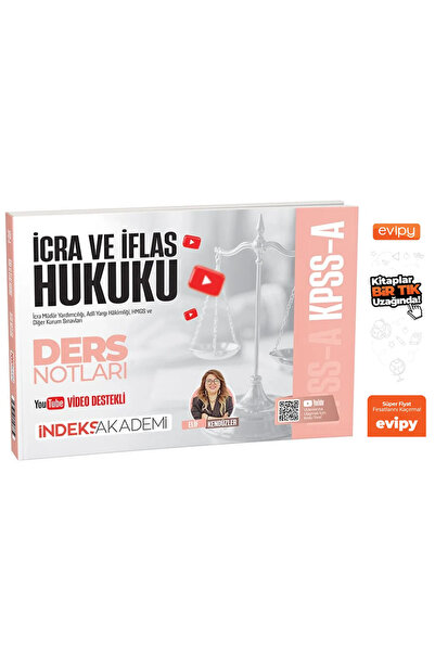 İndeks Akademi Elif Kendüzler | 2026 KPSS A Grubu İcra ve İflas Hukuku Video ...