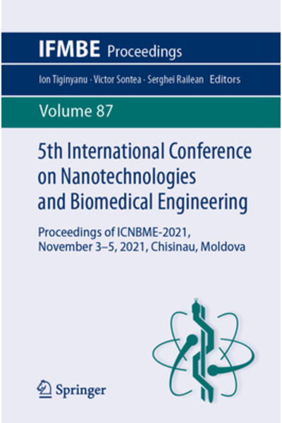 Springer Nature A 5-a Conferință Internațională privind Nanotehnologiile și I...