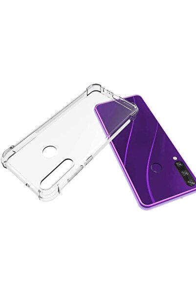 genernic جراب كينج كونج البلاستيكي البسيط لهاتف هواوي Y6p، شفاف