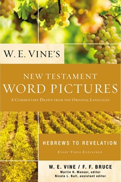 Thomas Nelson Pub W. E. Vine's New Testament Word Pictures: Hebrews to Revelation: A Commentary Drawn from the Origina