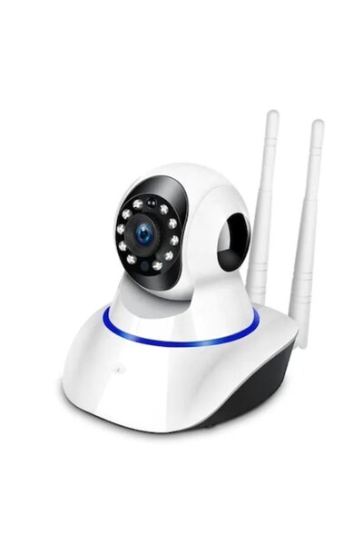 stuffix Rotating Surveillance Camera, WiFi, with LED, 1920x1080, White