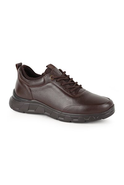 Libero L5702 Street Casual Leather Men's Shoes Brown